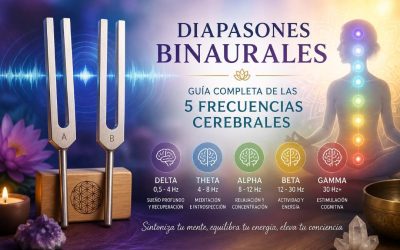 Diapasones binaurales: guía completa de las 5 frecuencias cerebrales y sus beneficios